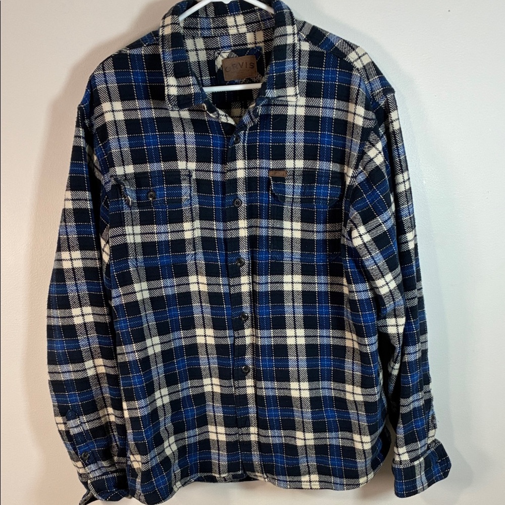 Orvis Heavyweight Flannel with Side Pockets